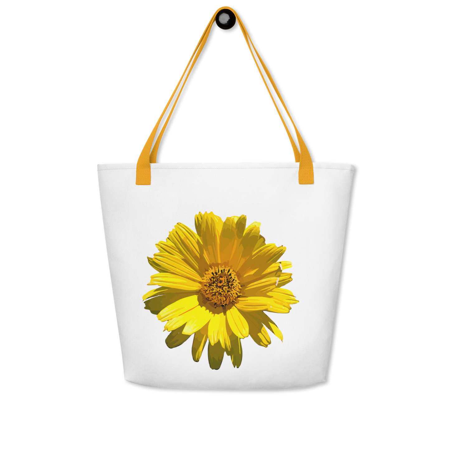 Carry Sunshine Everywhere – The Sunflower Tote That Brightens Your Day!