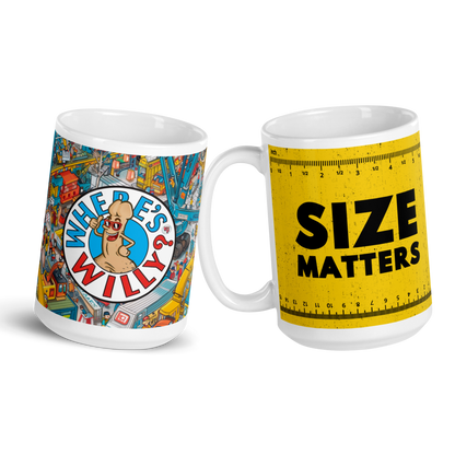 Double the Willy fun with 2XL mugs