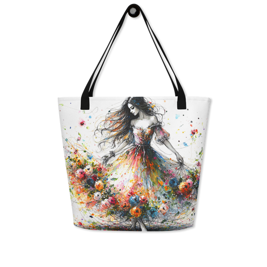 Floral Muse All-Day Companion Bag 🌸🎨