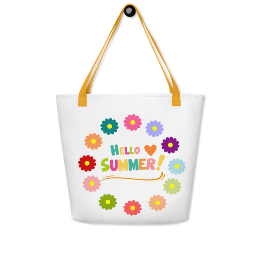 All Day Companion Tote – “Hello Summer” Edition 🌼👜