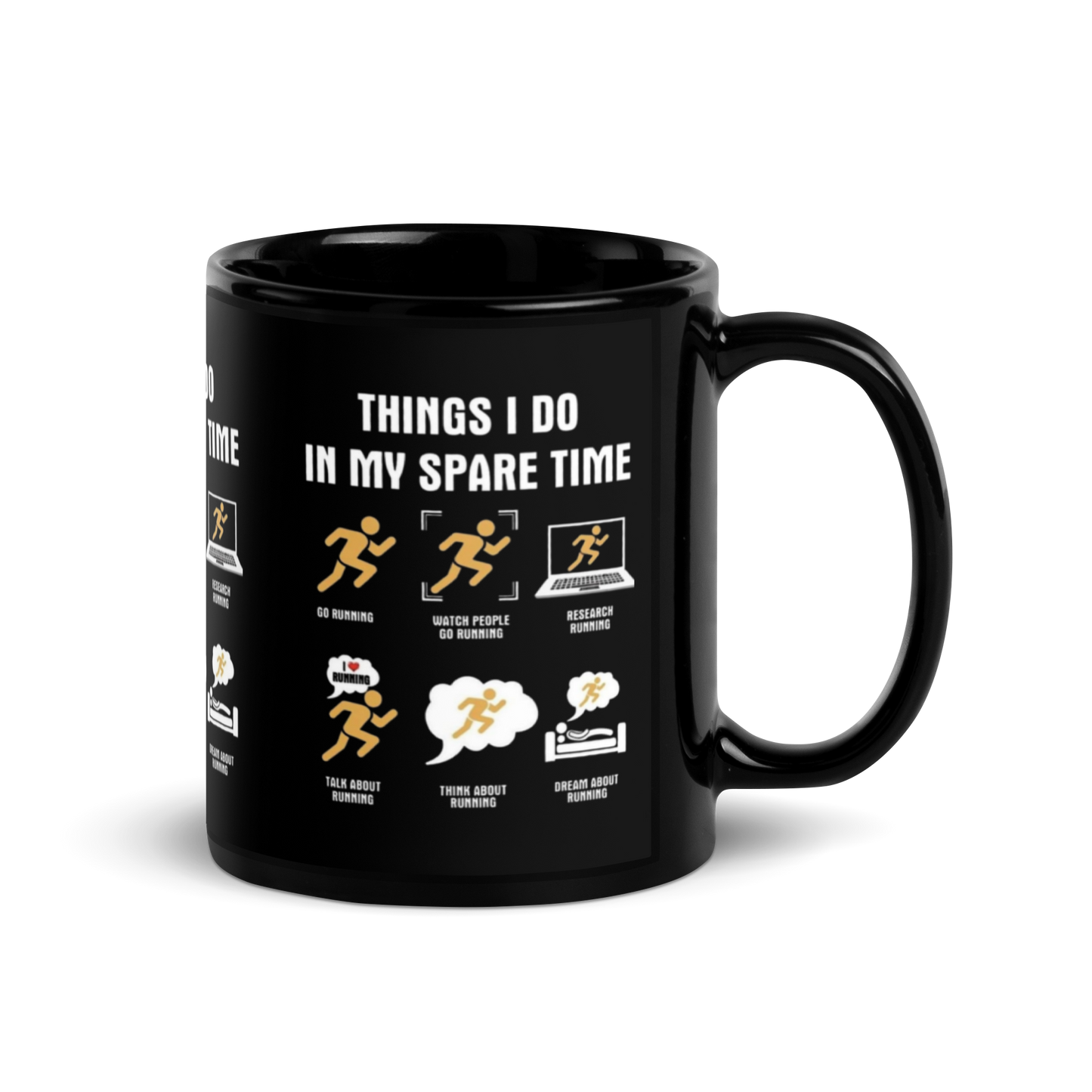 The “Things I Do in My Spare Time” Mug – For the Obsessive Runner