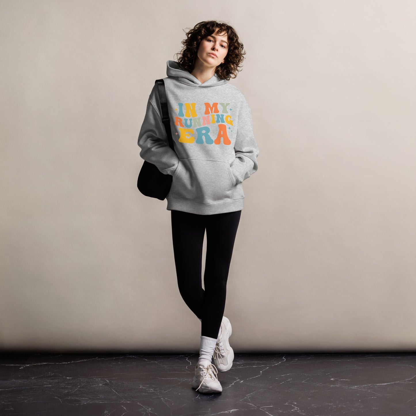 Running Era Unisex oversized hoodie