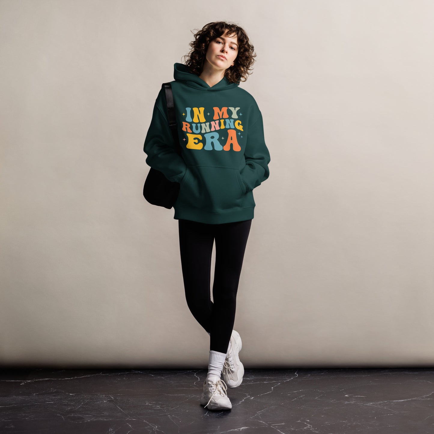 Running Era Unisex oversized hoodie