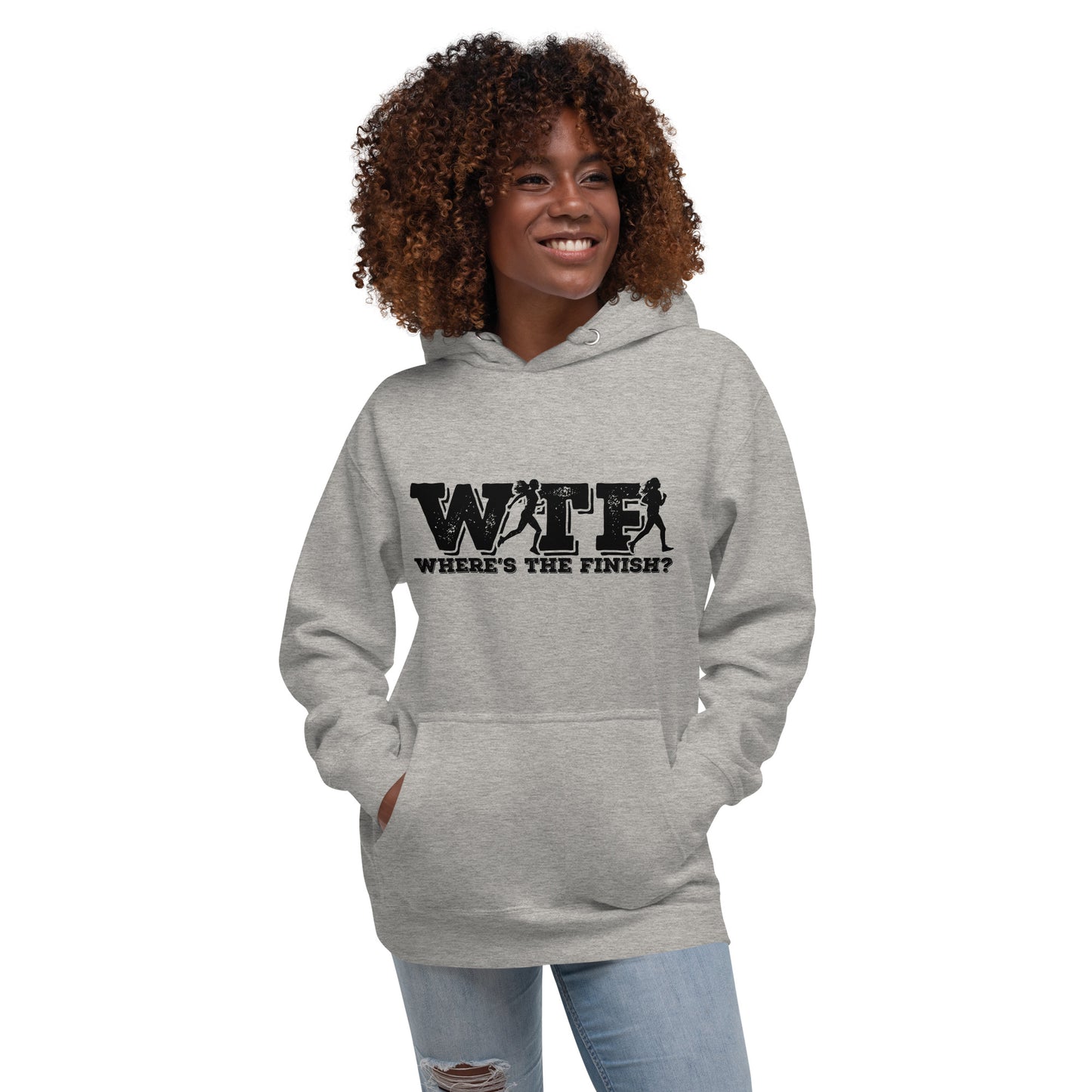 WTF "Where's the finish" Unisex Hoodie