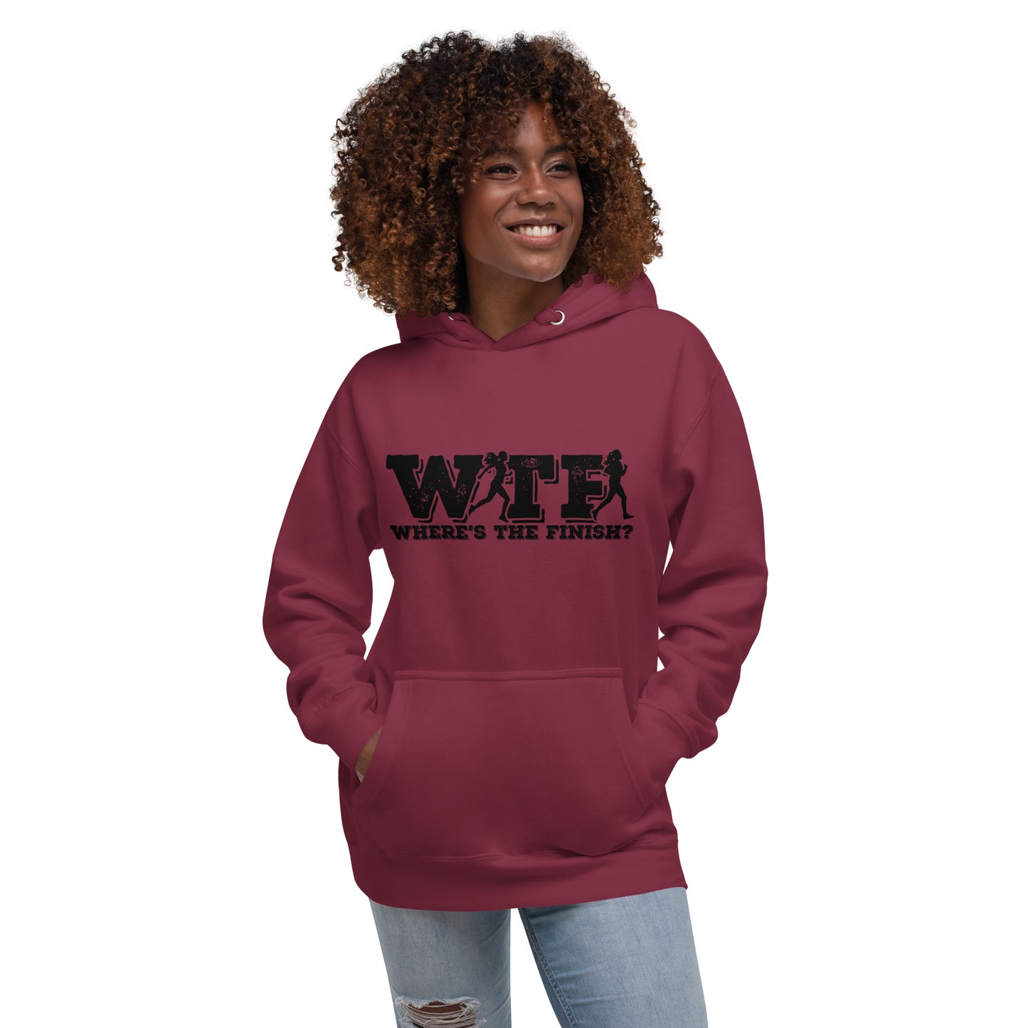 WTF "Where's the finish" Unisex Hoodie