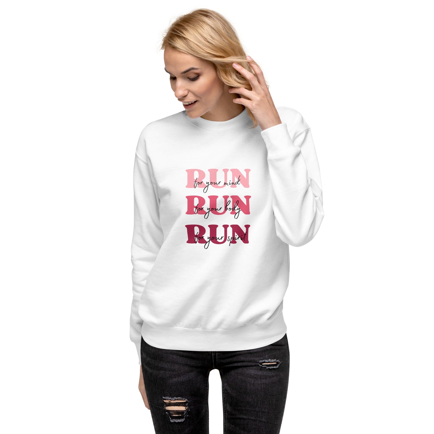 Run Run Run Unisex Premium Sweatshirt