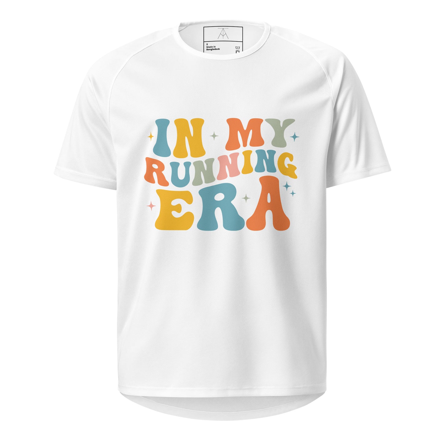 "In My Running Era" Unisex sports jersey