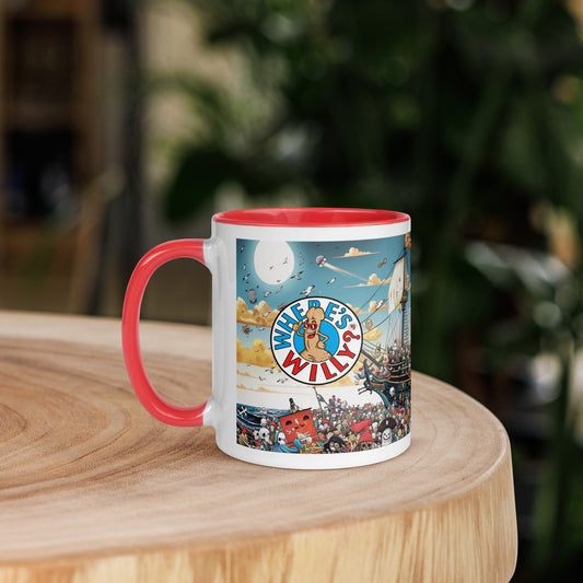 Spice Up Your Mornings with the "Where's Willy" Mug! 🎄